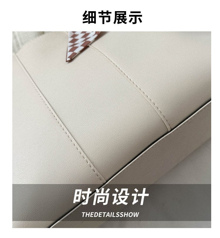 Elegant PU Leather Tote Bag – Lightweight &amp; Stylish