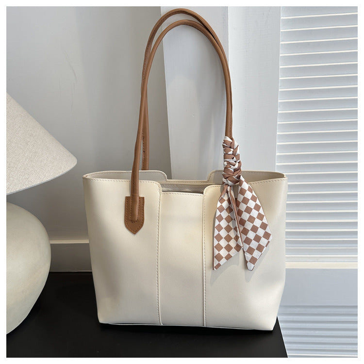 Elegant PU Leather Tote Bag – Lightweight &amp; Stylish